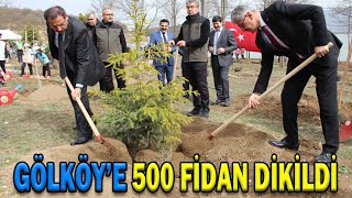 Gölköye 500 Fi̇dan Di̇ki̇ldi̇ 02.04.022