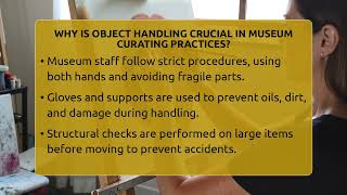 Why Is Object Handling Crucial In Museum Curating Practices? - Art Across Cultures