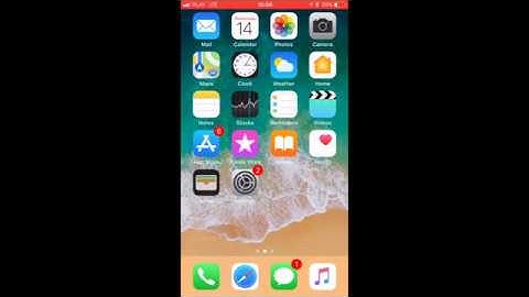 HOW TO ENABLE OR DISABLE PARALLAX EFFECT REDUCE MOTION IN IOS 11 IPHONE