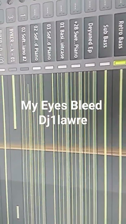 dax my eyes bleed instrumental fl studio remake by 1 lawre