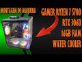 Montagem PC GAMER Ryzen 7 5700 com RTX 3060 🚀