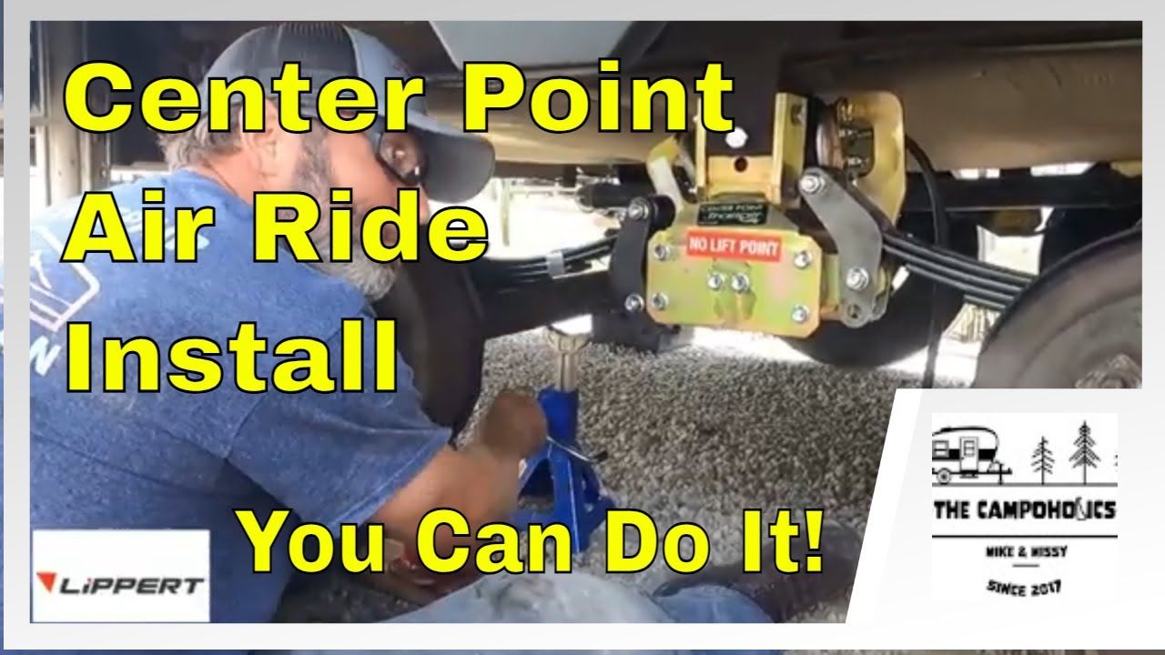 Installing Lippert Center Point Air Ride System - YouTube