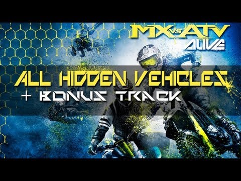 MX vs ATV: Alive | All Hidden Vehicles + Bonus Track Vehicle