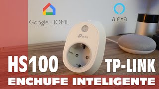 TP Link HS100 integrado con ALEXA y Google HOME | DOMÓTICA - YouTube