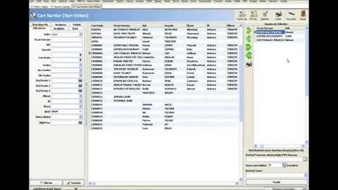 AKINSOFT WOLVOX ERP Programı Kartoteks