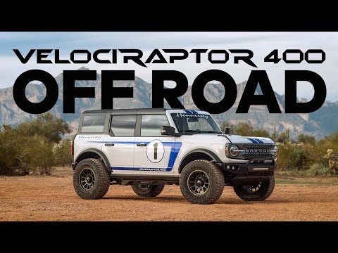 VelociRaptor 400 BRONCO // Desert Test Drive!