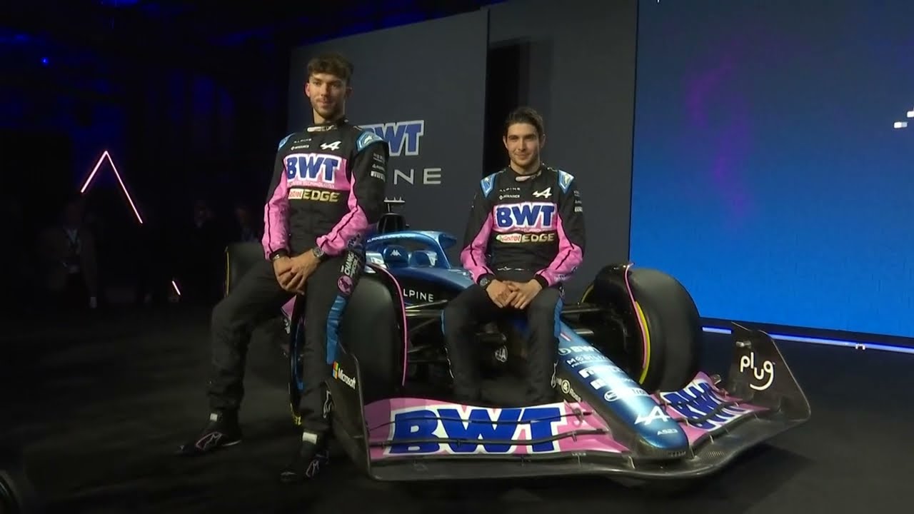 Alpine F1 launch new A523 car ahead of 2023 season｜Ocon｜Gasly