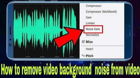 How To Remove Background Noise In Video Bangla 2020 | Noise Removal Bangla Tutorial