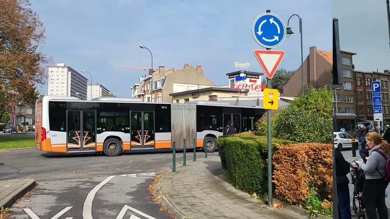 Bussen en Trams in Brussel 30-10-2022/1-11-2022
