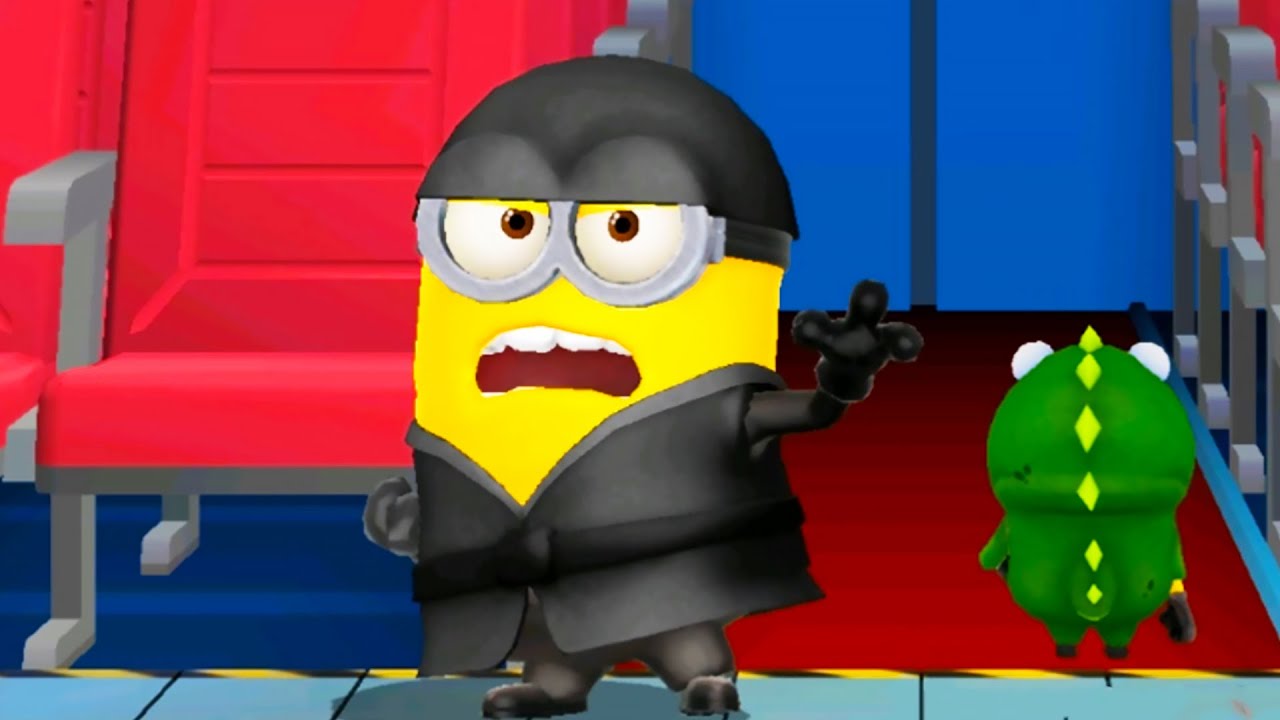 Ninja Minion in April Fool’s Day, Minion Rush milestone 5 stage 3 - YouTube