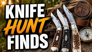 Found Some Hard to Find Knives!!!! @jimchambers4514 