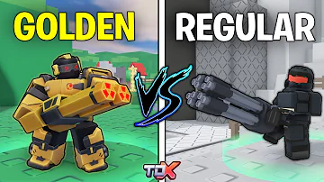 GOLDEN Juggernaut vs REGULAR Juggernaut.. The Difference is CRAZY.. | Roblox Tower Defense X