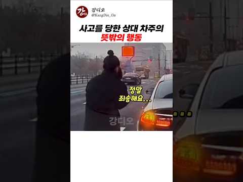 사고를 당한 상대 차주의 뜻밖의 행동 thumbnail