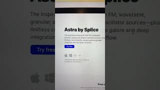 Currently loving this #synth in my productions its the Astra by Splice! #plugin #plugins #splice #as