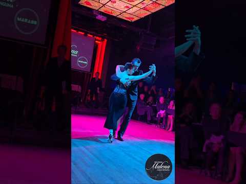 Jimena Hoeffner & Ale Andrian en Milonga Malena!!