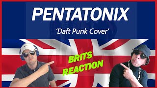 Pentatonix - Daft Punk Mix - PTX (BRITS REACTION!!)