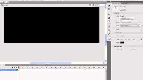 Galeria de imagenes básica en Adobe Flash - Principios de Action Script y linea de tiempo