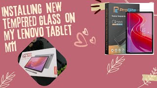 STOP SCREEN DAMAGE! 💥 EASY Lenovo Tablet Tempered Glass Installation (Perfect Bubble-Free Guide)