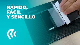 🔵👉Como instalar un protector de pantalla · Cristal Templado 6H con Maquina UV | My Devia 🛠️