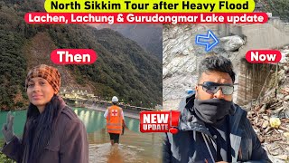 North Sikkim Tour After Heavy Flood || itna jyada Nuksaan 😨|| latest update & sikkim road condition