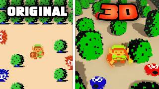 They made Zelda 1 a FULL 3D Game screenshot 4