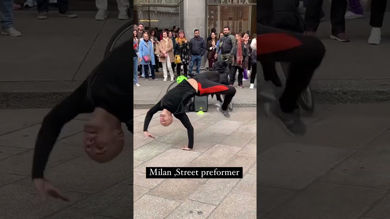 Have u seen this man in milAn ,               #dance #milan #streetperformer #milanfashionweek