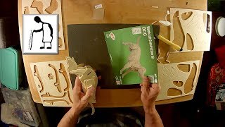 Woodcraft Construction Kit Dog M011