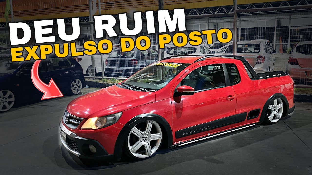 O CARRO MAS COBIÇADO DA VW ? SAVEIRO G6 REBAIXADA E COM SOM 😱 