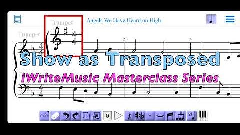 Masterclass Series - Show As Transposed!