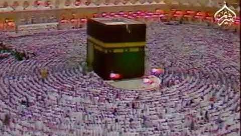 الشيخ علي الحذيفي تلاوة نادرة من تراويح الحرم لليلة 20 رمضان 1409 بدون تكبيرات
