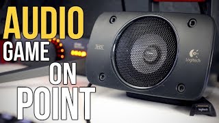 logitech z906 microphone input