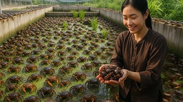 Làm Giàu Từ Nuôi Cua Đồng Mô Hình Khiến Nhiều Người Đổi Đời | SON ASMR