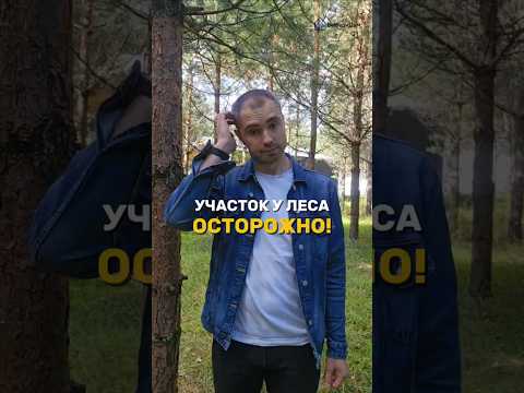 Осторожно! Участок у леса!🌲#Иваново #риэлтор #участок #лес #участокулеса #стройка