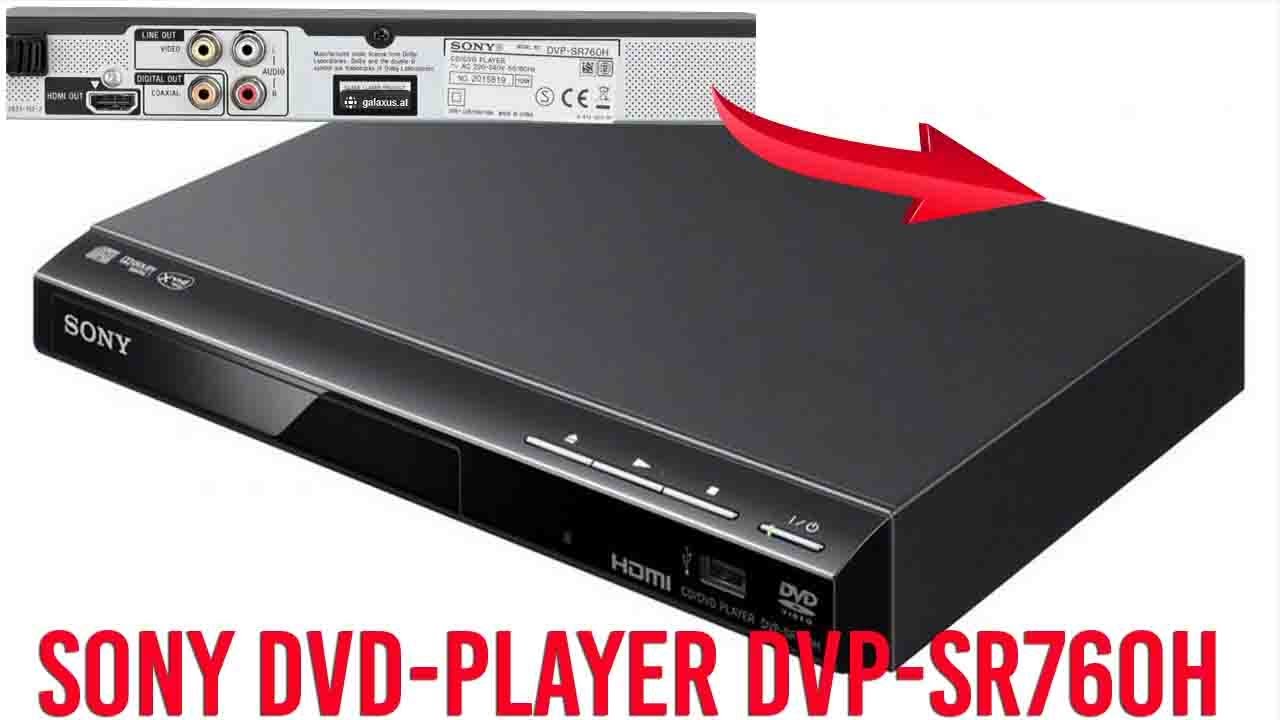 Sony DVD-Player DVP-SR760H Review what a Bargain ! - YouTube
