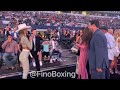LO MÁS CALIENTE DE CANELO vs SAUNDERS, SEE ALL THE BEHIND THE SCENES YOU DIDN’T SEE ON TV
