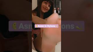 ASMR clip Nylons style