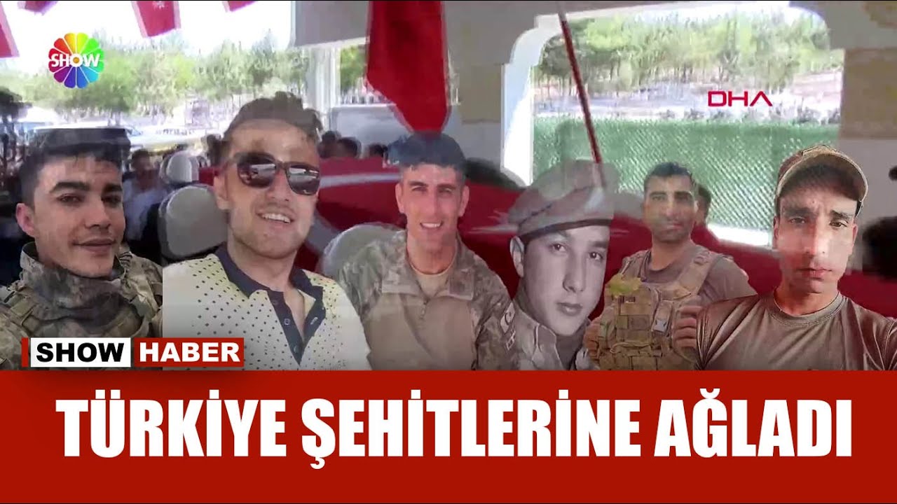 Kahramanlar sonsuzluğa uğurlandı