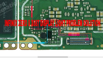 INFINIX ZERO 8 X687 DISPLAY LIGHT PROBLEM SOLUTION