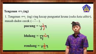 Bahasa bali aksara pangangge tengenan /ng/ semoga bermanfaat. jika ada
kekeliruan, mohon diberikan masukan!