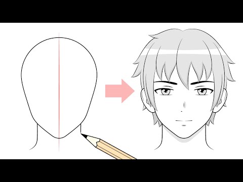 How to Draw Anime Characters Tutorial - AnimeOutline