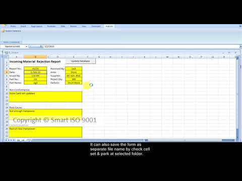 Toolbar Auto Update Database CPAR