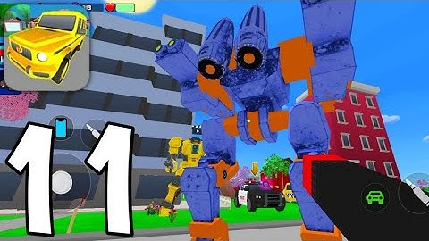 Gangs Wars: Pixel Shooter RP - Gameplay Walkthrough Part 11 - New Robot (Android, iOS)