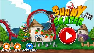 Bunny Skater - Android Gameplay - Part1 screenshot 4