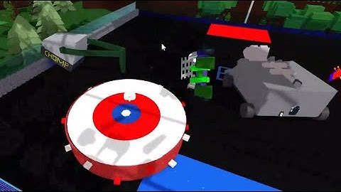 1v1v1v1 - Chomp VS Captain Shrederator VS Witch Doctor VS Kaleb | BABFT BattleBots Roblox.