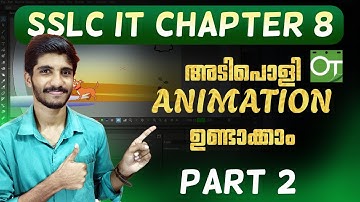 SSLC IT Chapter 8 | Part 2 | Let’s Give Life to Pictures | Open Toonz | 10th ICT | Crash Bytes