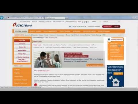 IN-How to generate IT Certificate Home Loan Statement and  from ICICI Bank website