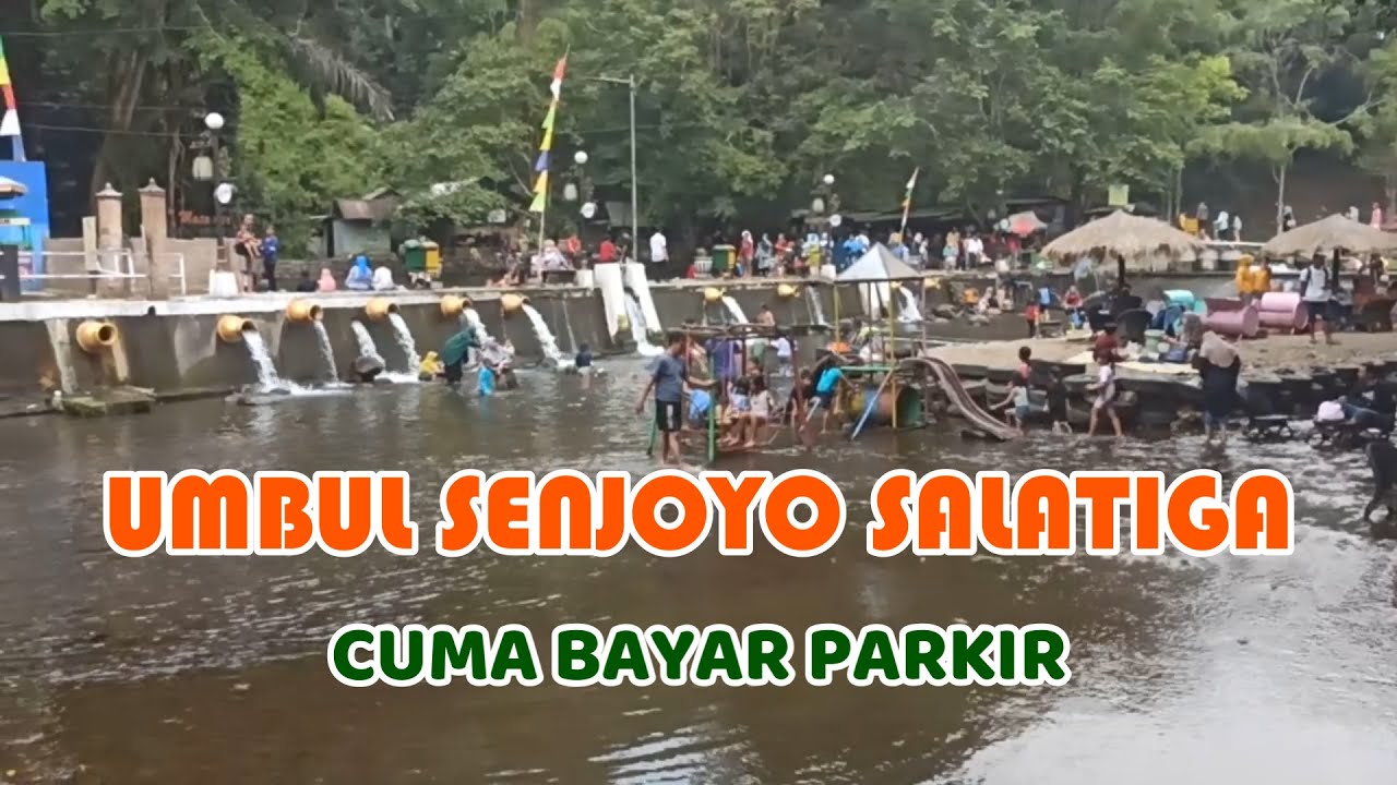 Pemandian Umbul  Senjoyo Salatiga.Tempatnya Luas.Bagus Murah Lagi