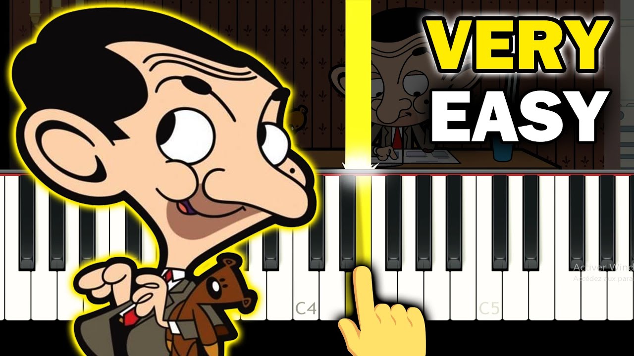 Аю вери песня. Мистер Бин на пианино. Mr Bean animated show Piano Keys. Mr Bean animated show Piano Notes. Mad Piano.