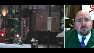 Sanitation commissioner gives update on snow cleanup