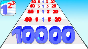 📌Satisfying Mobile Game Number Masters Play 1000000 Levels Gameplay iOS,Android Walkthrough Freeplay